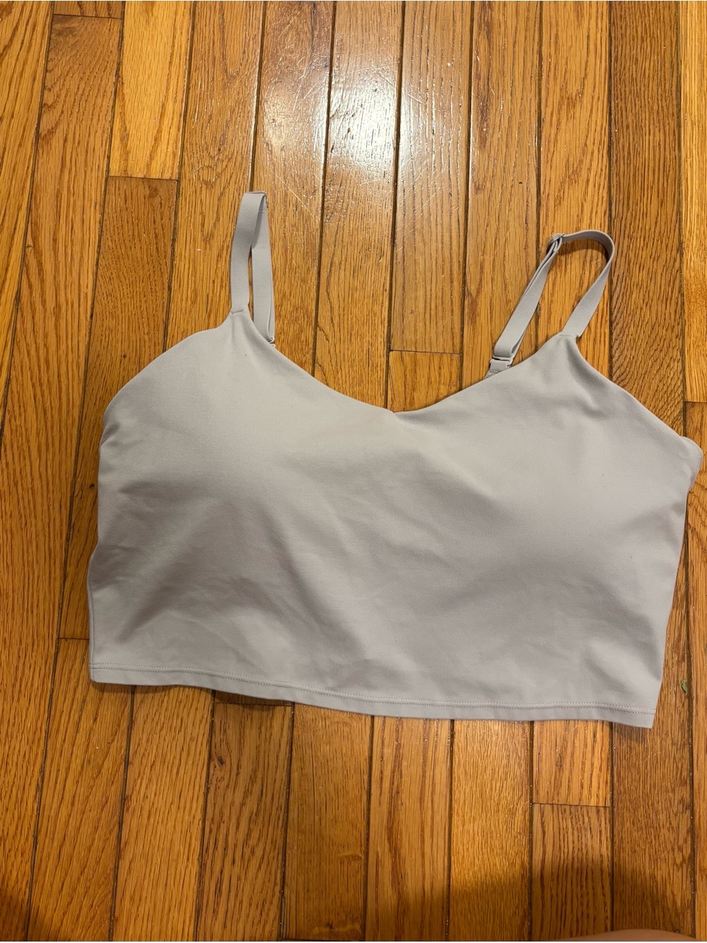 Athleta Sports Bra - Light Gray